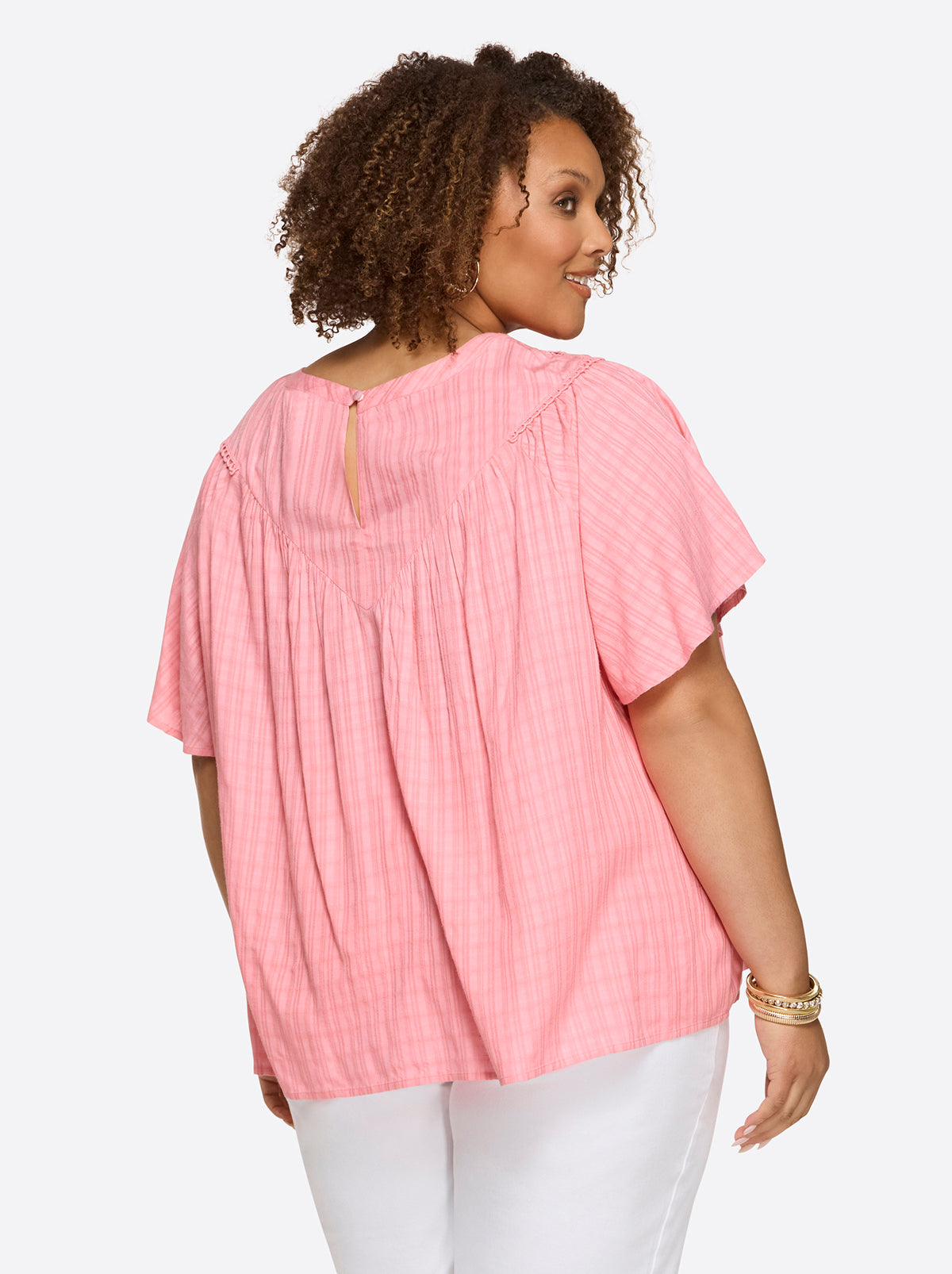 Jessica Simpson Popular - Eloise Blouse in Peony