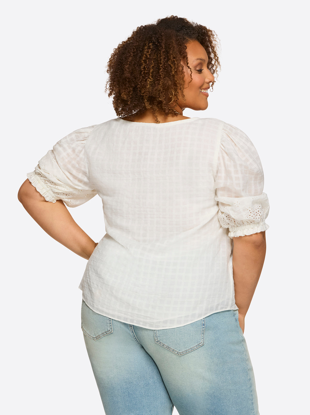 Jessica Simpson Trending - Sibyl Top in Gardenia
