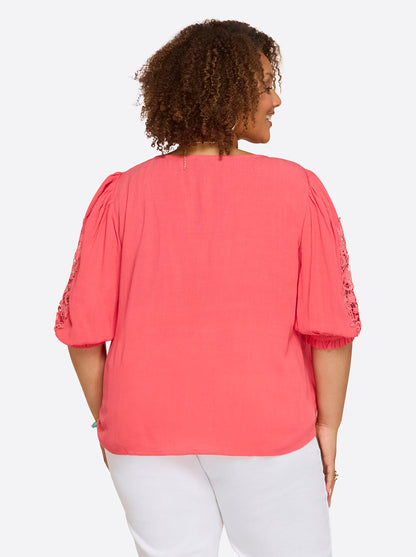 Jessica Simpson Recommended - Sibyl Top in Rose Of Sharon