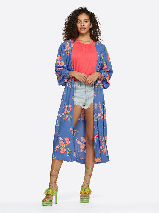Jessica Simpson Exclusive - Amalia Kimono in Happy Floret
