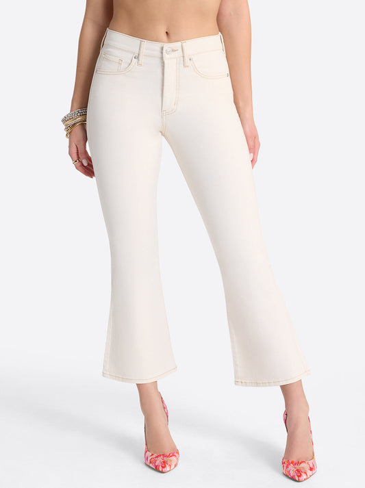 Jessica Simpson Best Seller - Charmed Ankle Flare in Ecru