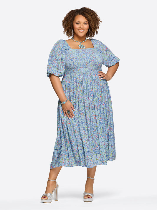 Jessica Simpson Exclusive - Simona Dress in Decorative Blossoms
