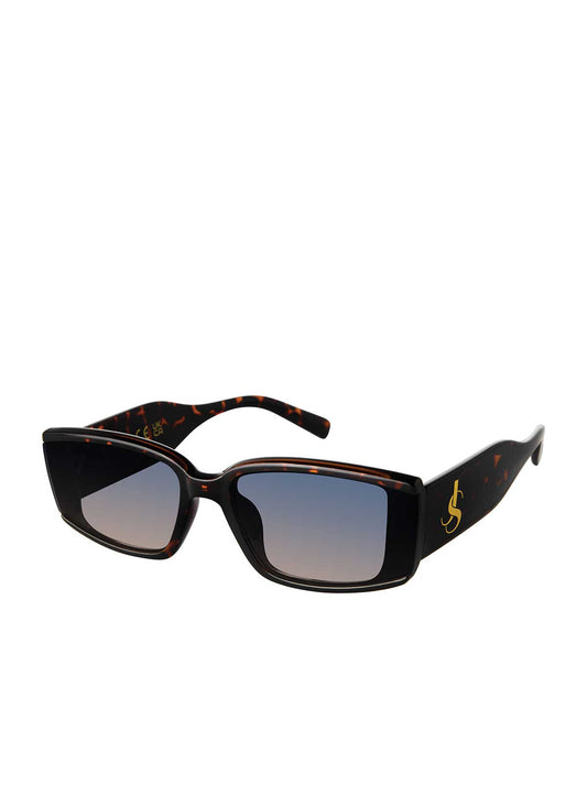 Jessica Simpson Exclusive - Modern Rectangular Sunglasses in Tortoise
