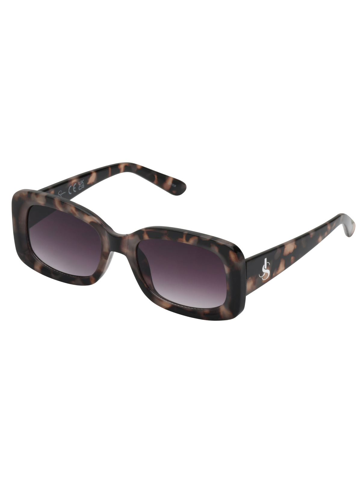Jessica Simpson Trending - Retro Sunglasses in Oatmeal Tortoise