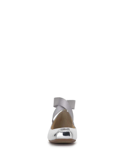 Jessica Simpson Best Seller - Mandalaye Ballet Flat in Silver