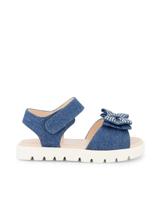 Jessica Simpson Exclusive - Toddler Tia Shine Sandals in Blue Denim