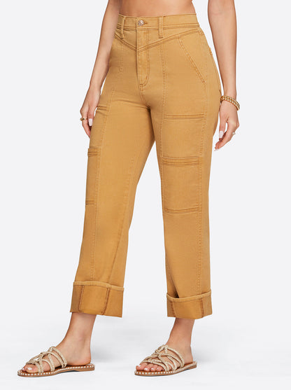 Jessica Simpson Exclusive - Straight Cargo Ankle in Bone Brown