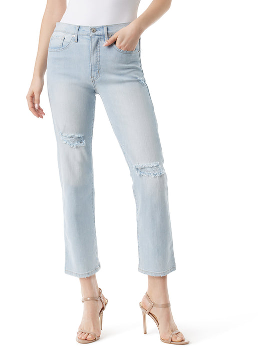 Jessica Simpson Trending - Harmony Straight High Rise Jean in Rejoice