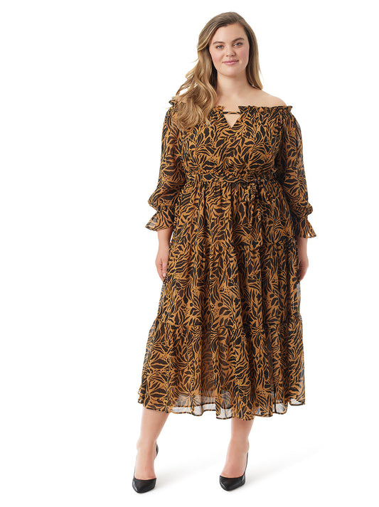 Jessica Simpson Recommended - Gateel Dress in Zebra Floral