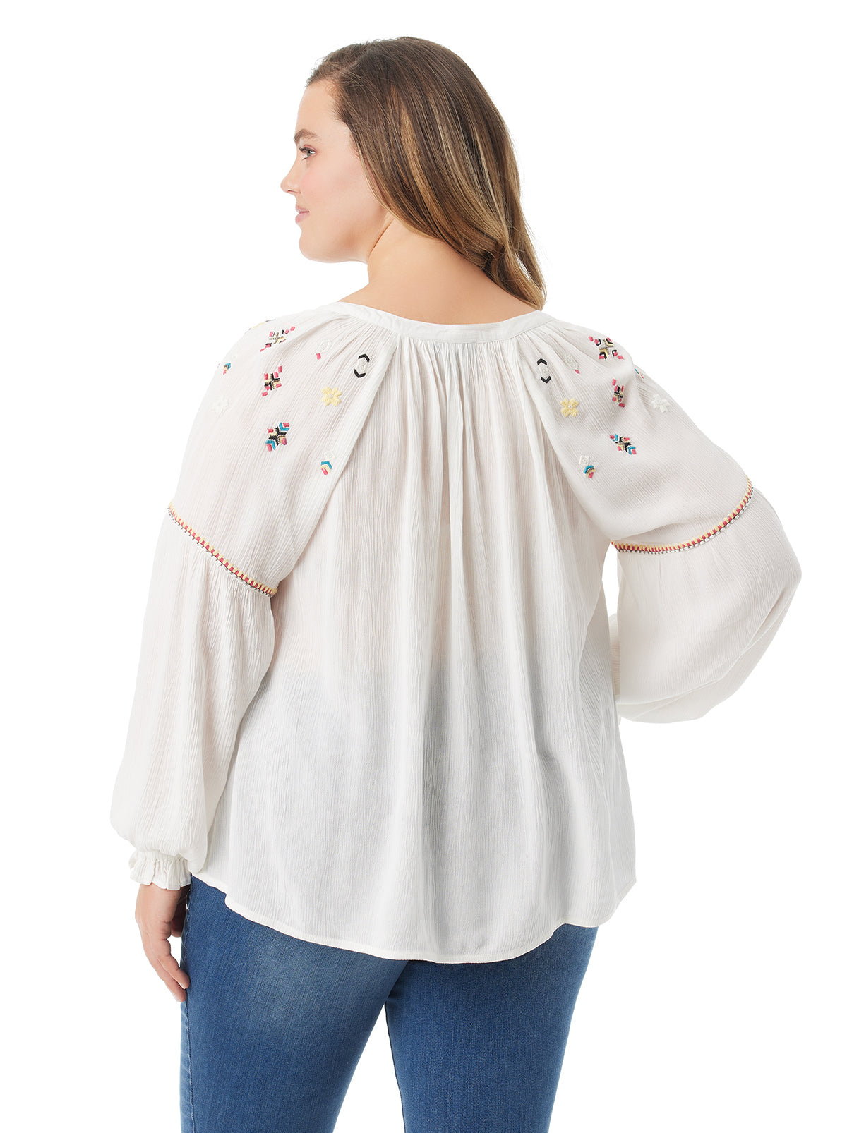 Jessica Simpson Recommended - Lissy Embellished Top in Gardenia