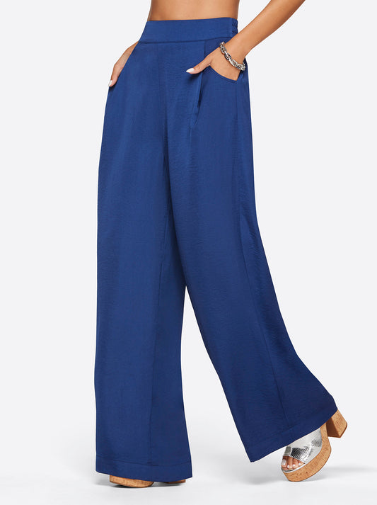 Jessica Simpson Recommended - Winnie Wide Leg Pants in Medieval Blue