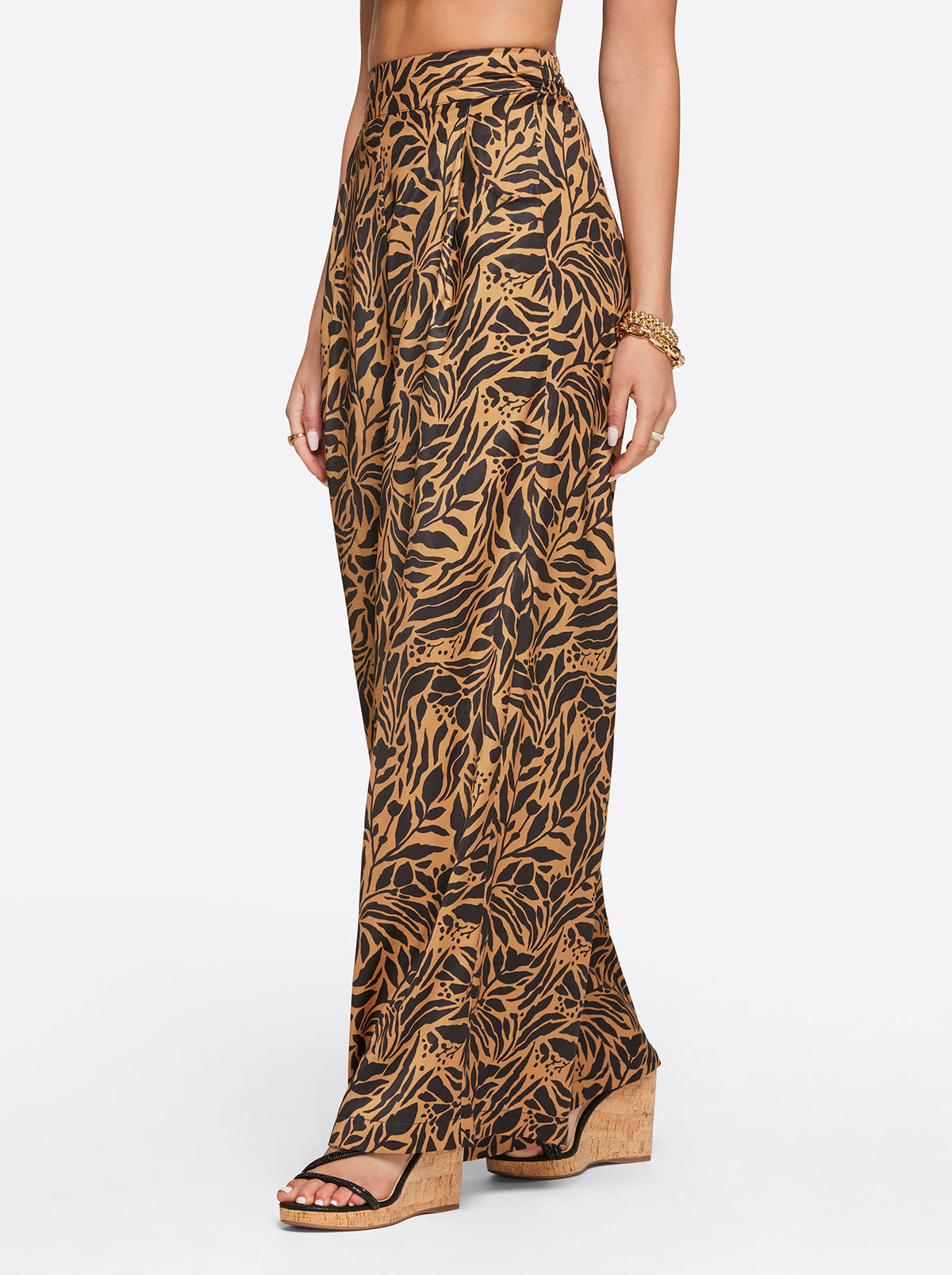 Jessica Simpson Recommended - Winnie Wide Leg Pants in Zebra Floral