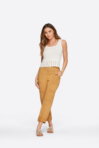 Jessica Simpson Best Seller - Sierra Sweater Tank in Gardenia