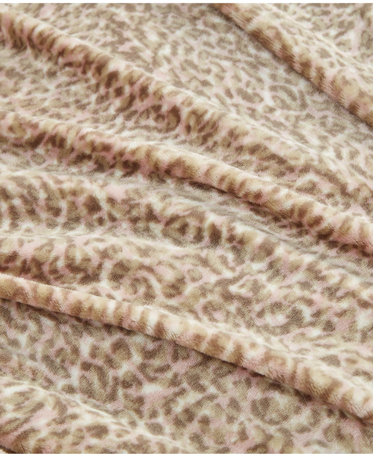 Jessica Simpson Exclusive - Leopard Printed Plush Duvet Cover  Set