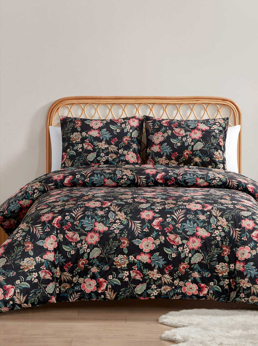 Jessica Simpson Popular - Arcadian Blooms Velvet Duvet Cover  Set