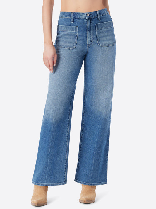 Jessica Simpson Trending - Starstruck Wide Leg Jean in Laguna