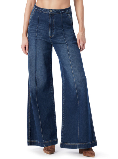 Jessica Simpson Recommended - Spirit Super Wide Leg Jean in Soul Mate