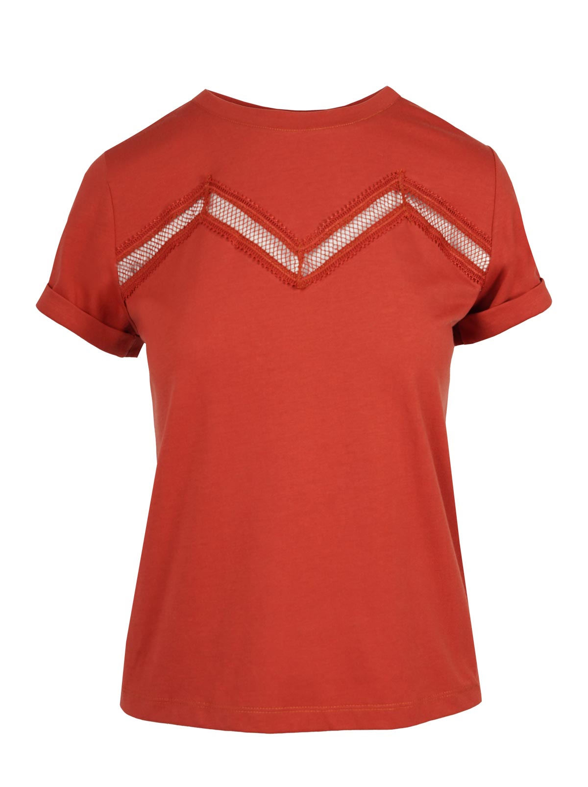 Jessica Simpson Popular - Valeriya Tee in Chili Oil