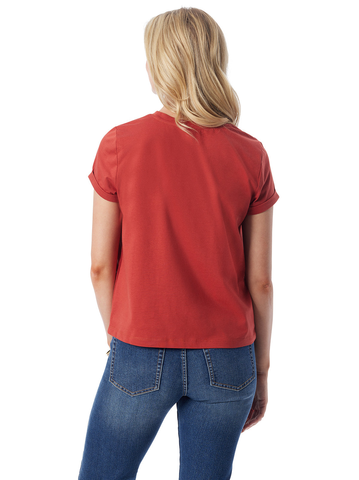 Jessica Simpson Popular - Valeriya Tee in Chili Oil