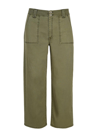 Jessica Simpson Recommended - Wide Leg Chino in Bronze Green