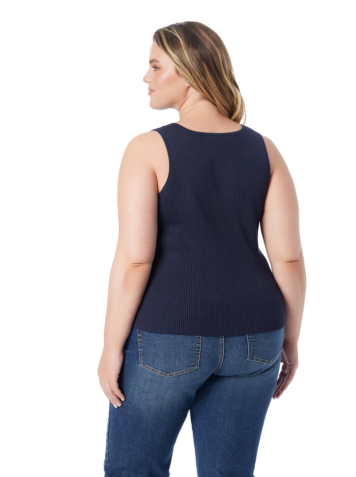 Jessica Simpson Exclusive - Johanna Lace Up Tank in After Midnight