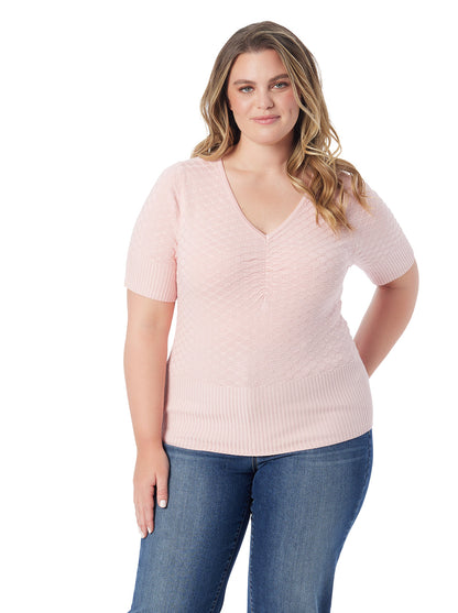 Jessica Simpson Exclusive - Imani Top in Silver Pink