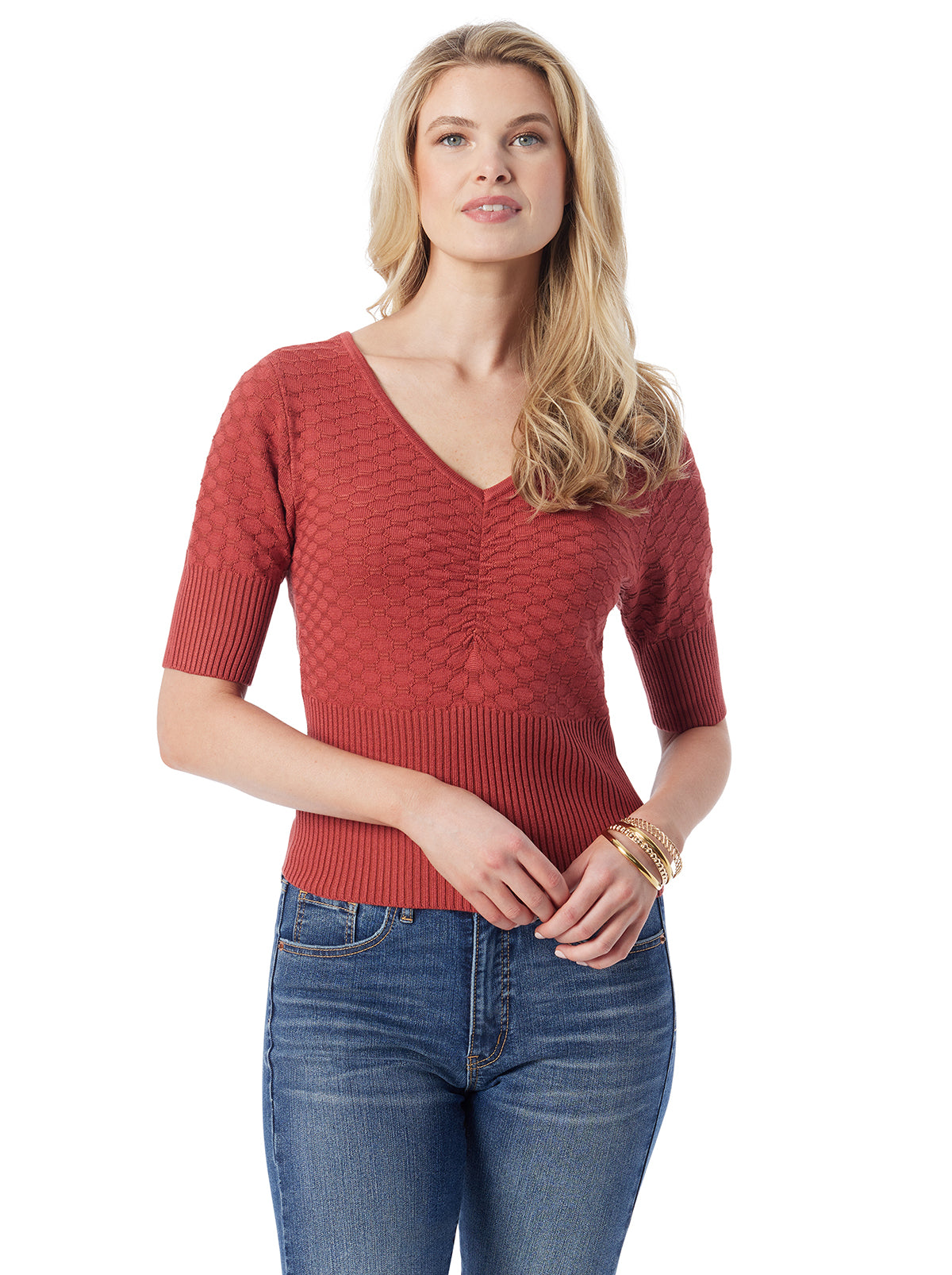 Jessica Simpson Popular - Imani Top in Chili Oil