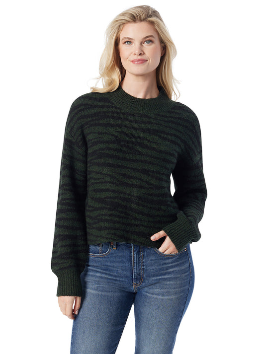 Jessica Simpson Best Seller - Portia Sweater in Animal Jacquard