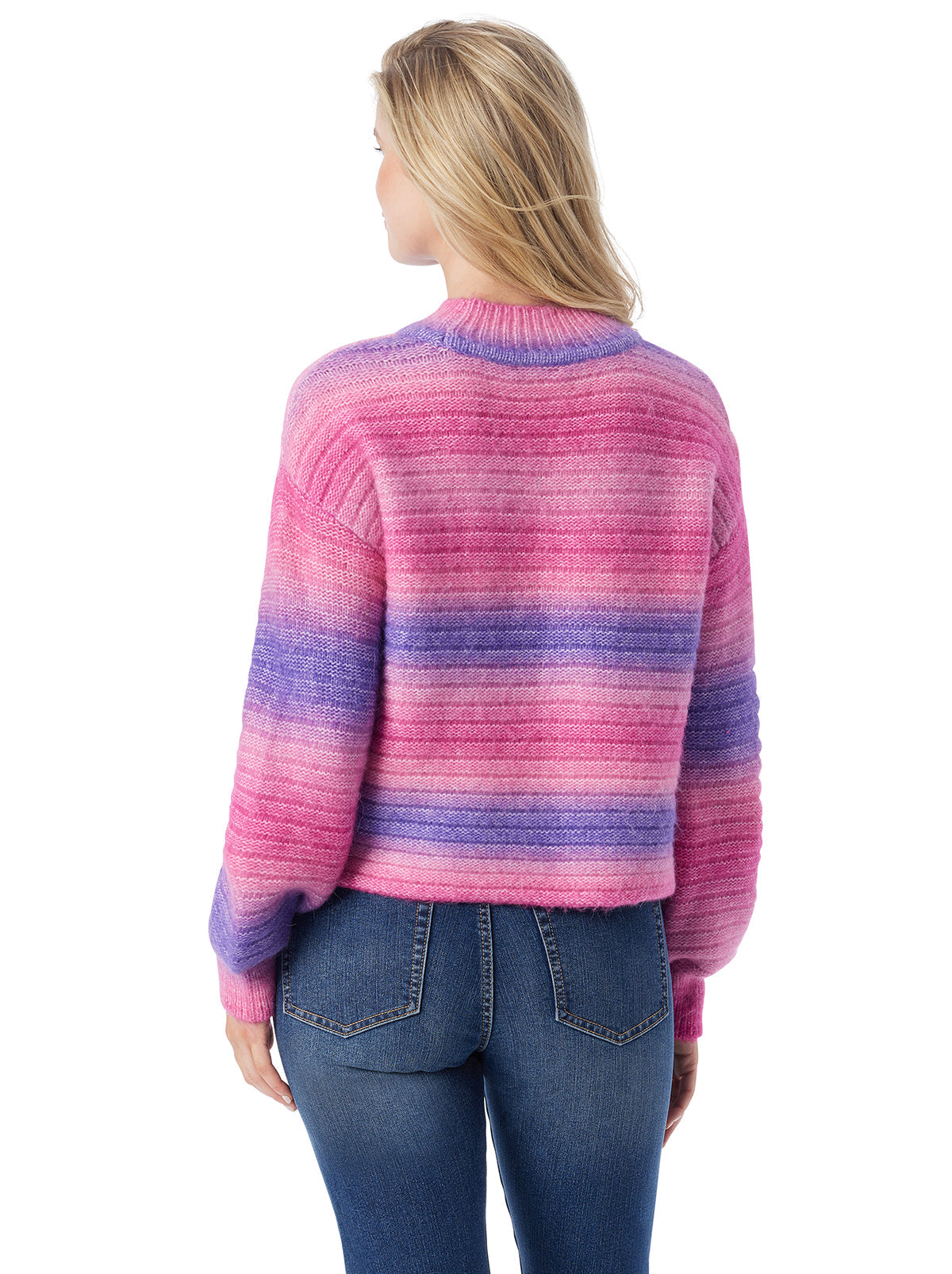 Jessica Simpson Exclusive - Portia Sweater in Royal Purple Combo