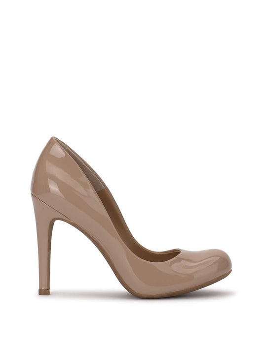 Jessica Simpson Popular - Calie Pump in Patent Chai Latte