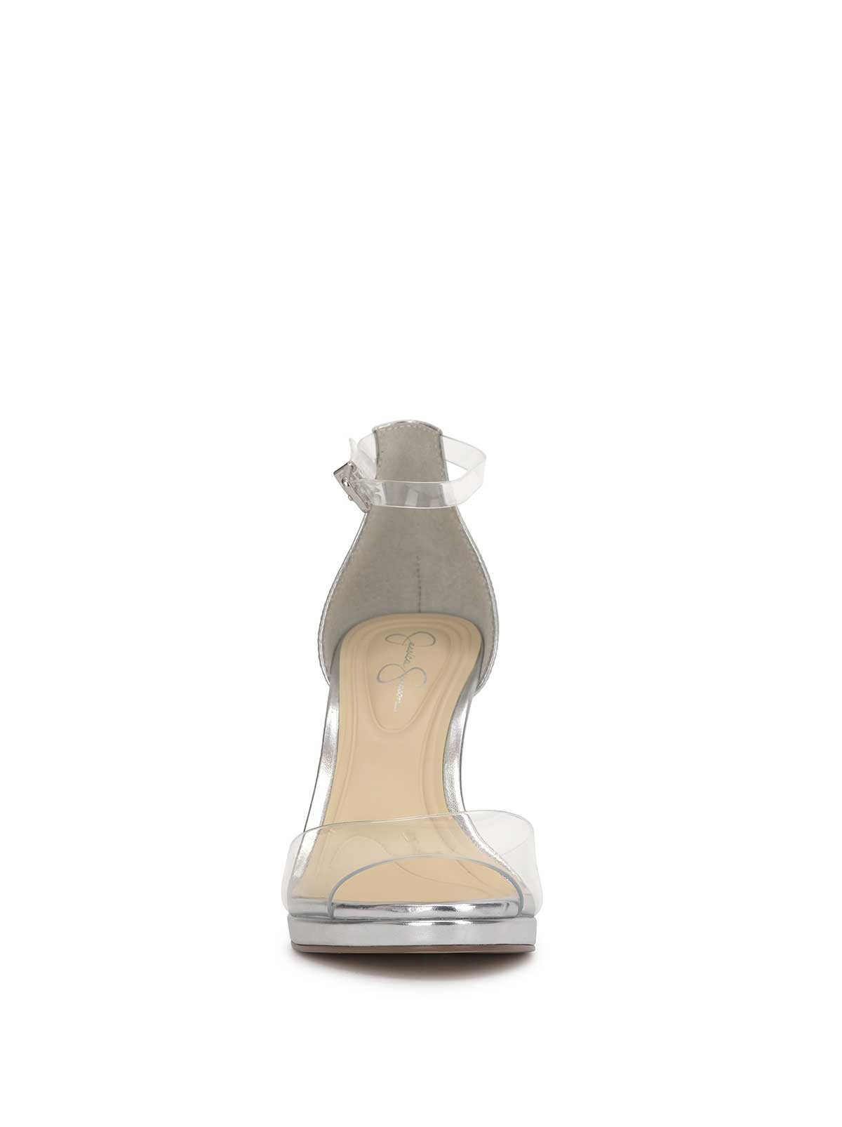 Jessica Simpson Featured - Daisile High Heel in Silver