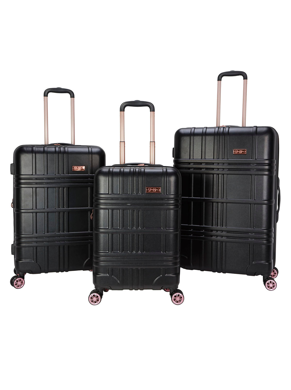 Jessica Simpson Popular - Jewel Plaid Luggage Collection in Black