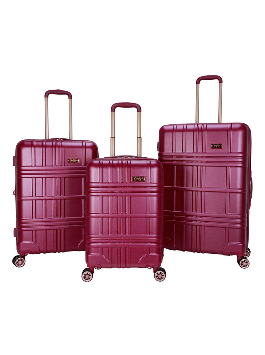 Jessica Simpson Best Seller - Jewel Plaid Luggage Collection in Violet