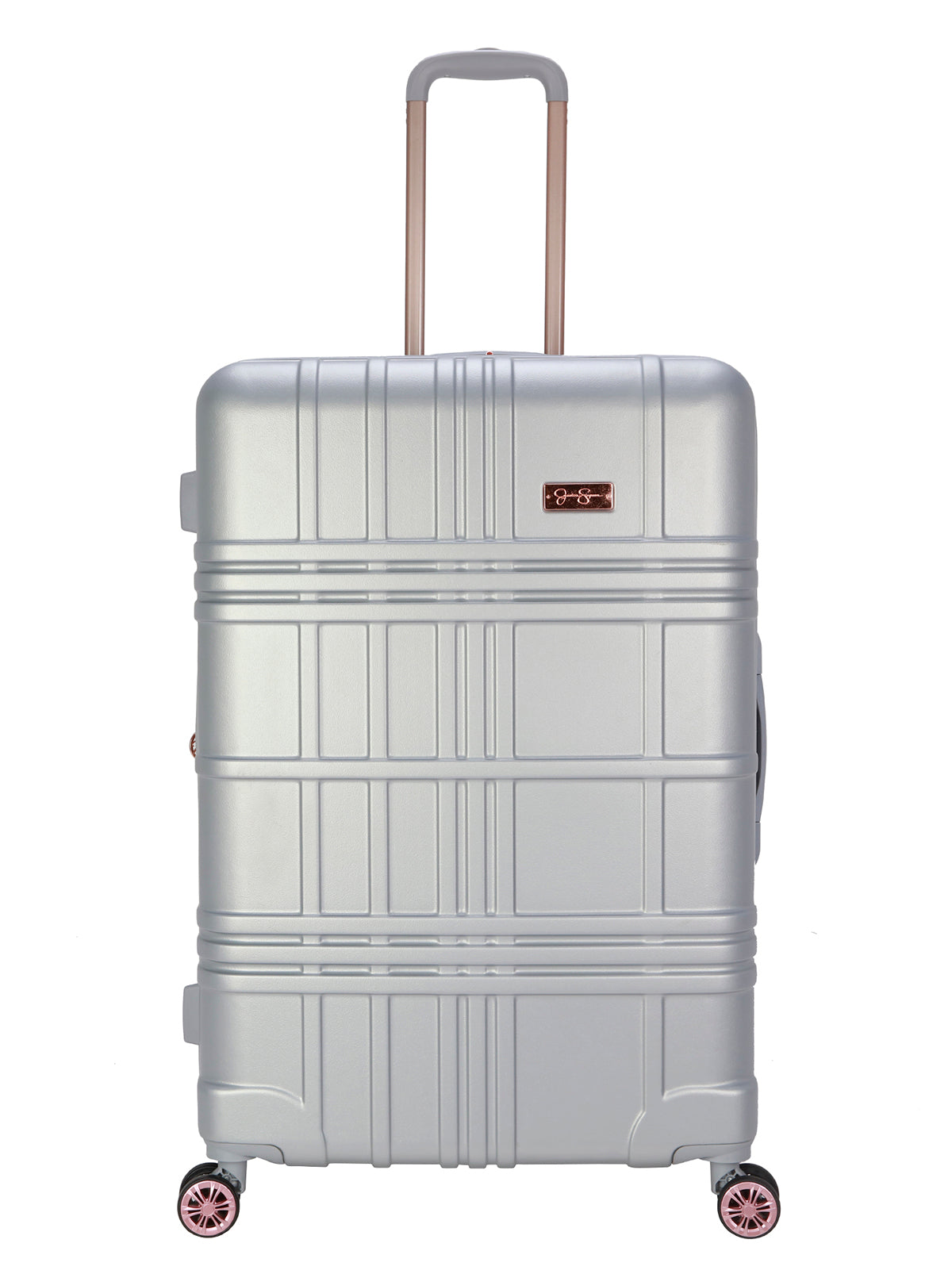 Jessica Simpson Trending - Jewel Plaid Luggage Collection in Silver