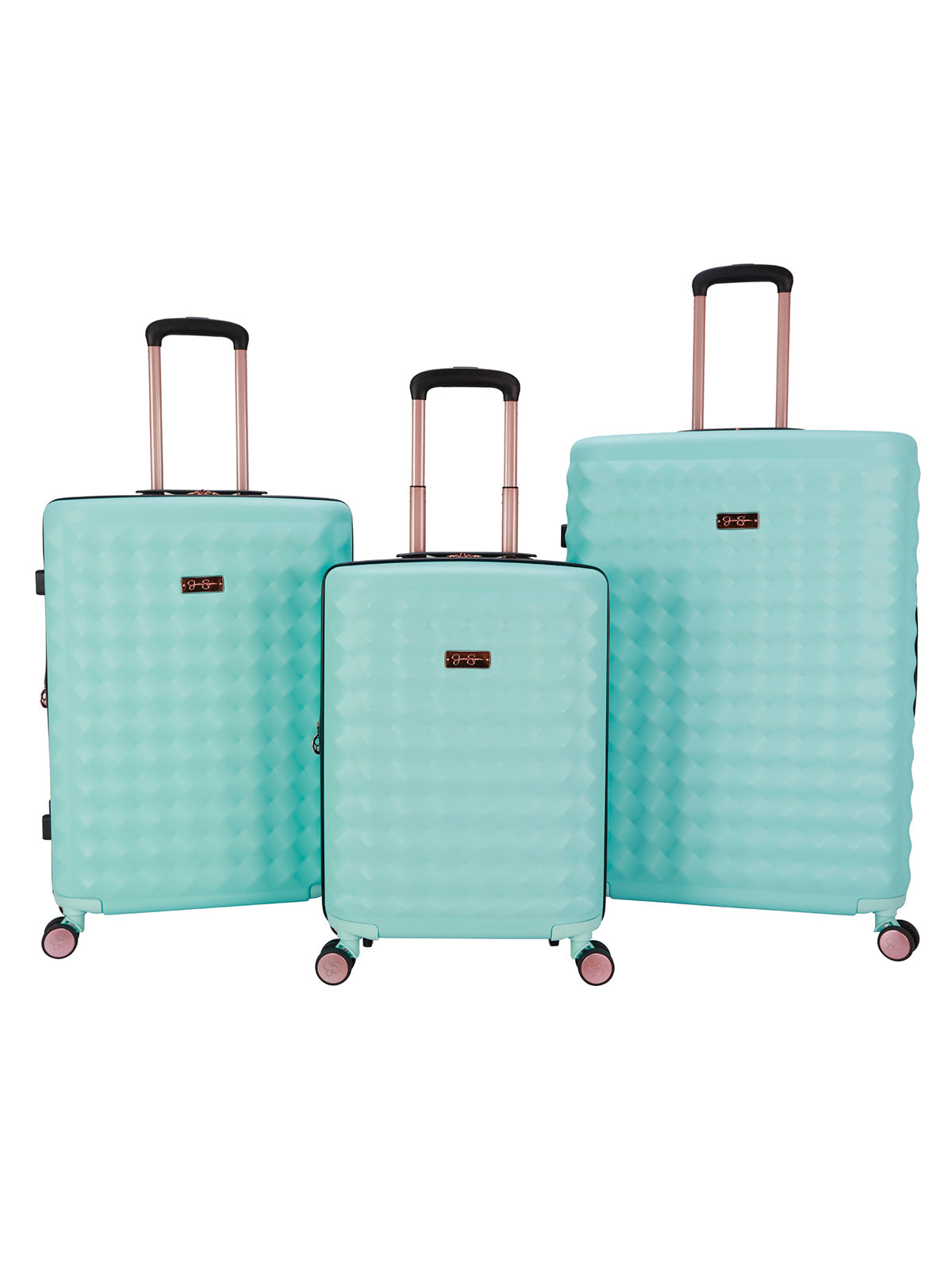 Jessica Simpson Exclusive - Vibrance Luggage Collection in Blue Tint
