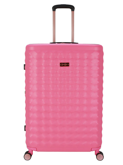 Jessica Simpson Featured - Vibrance Luggage Collection in Pink