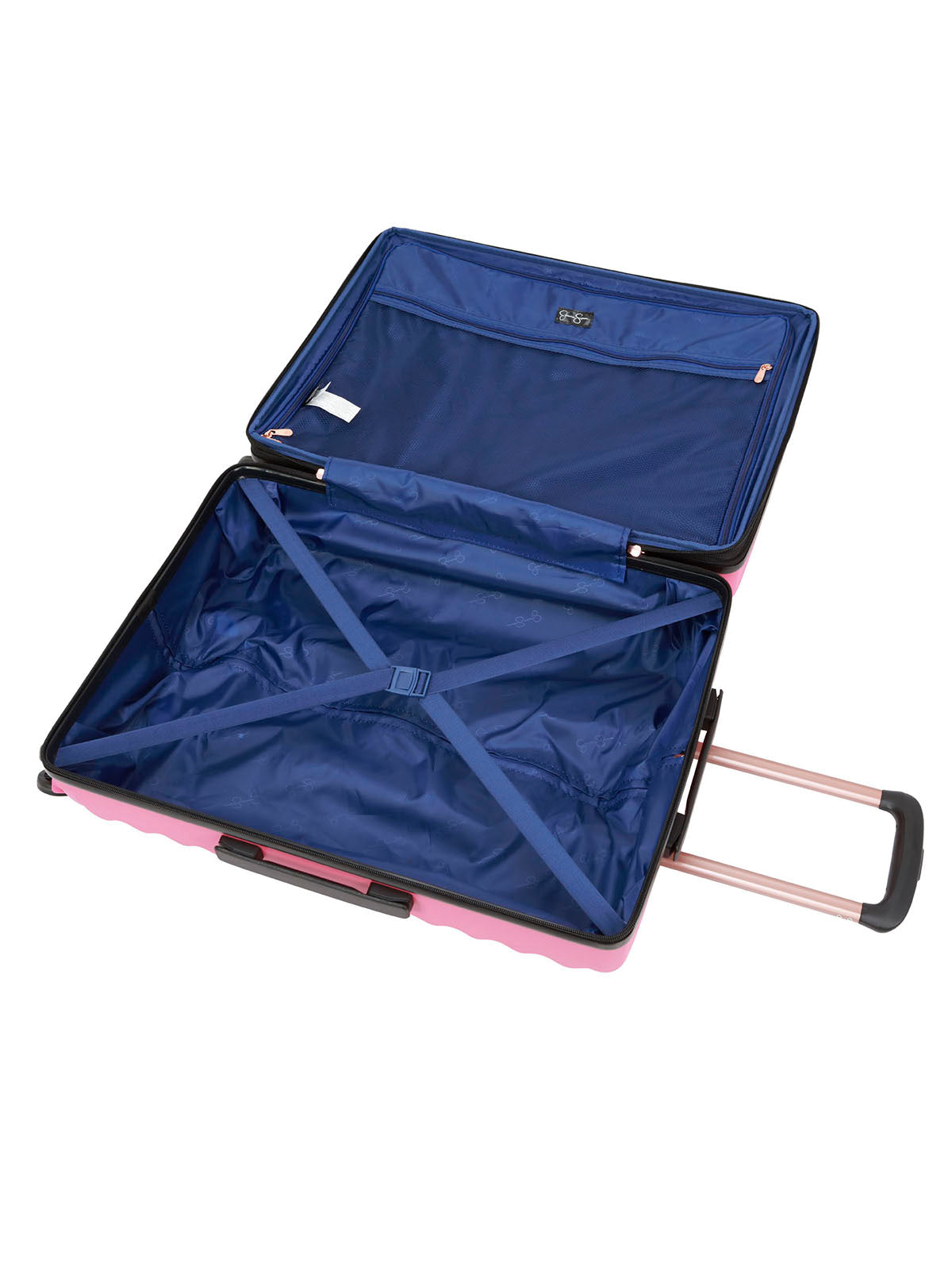 Jessica Simpson Featured - Vibrance Luggage Collection in Pink