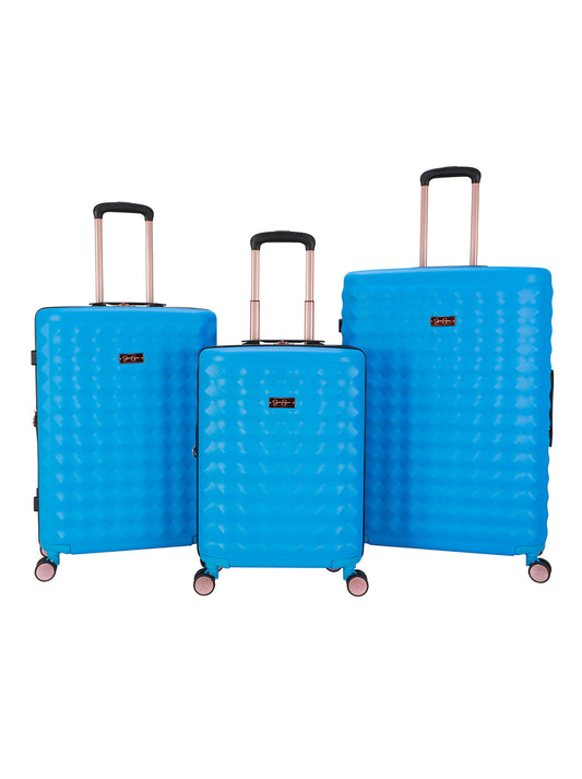 Jessica Simpson Best Seller - Vibrance Luggage Collection in Swedish Blue