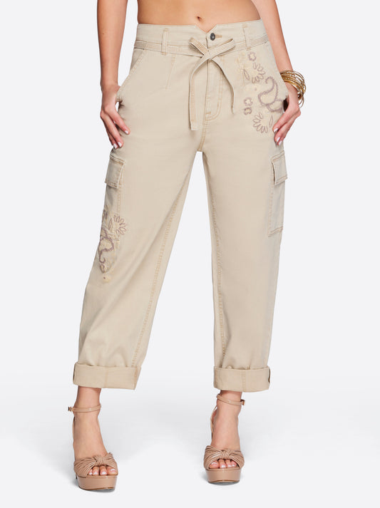 Jessica Simpson Best Seller - Allie Cargo Pant in Khaki
