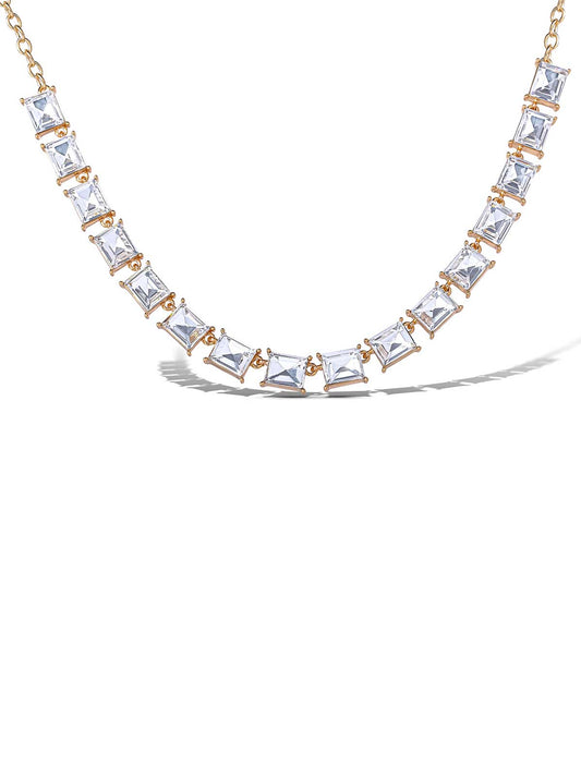 Jessica Simpson Exclusive - Crystal Stone Frontal Necklace