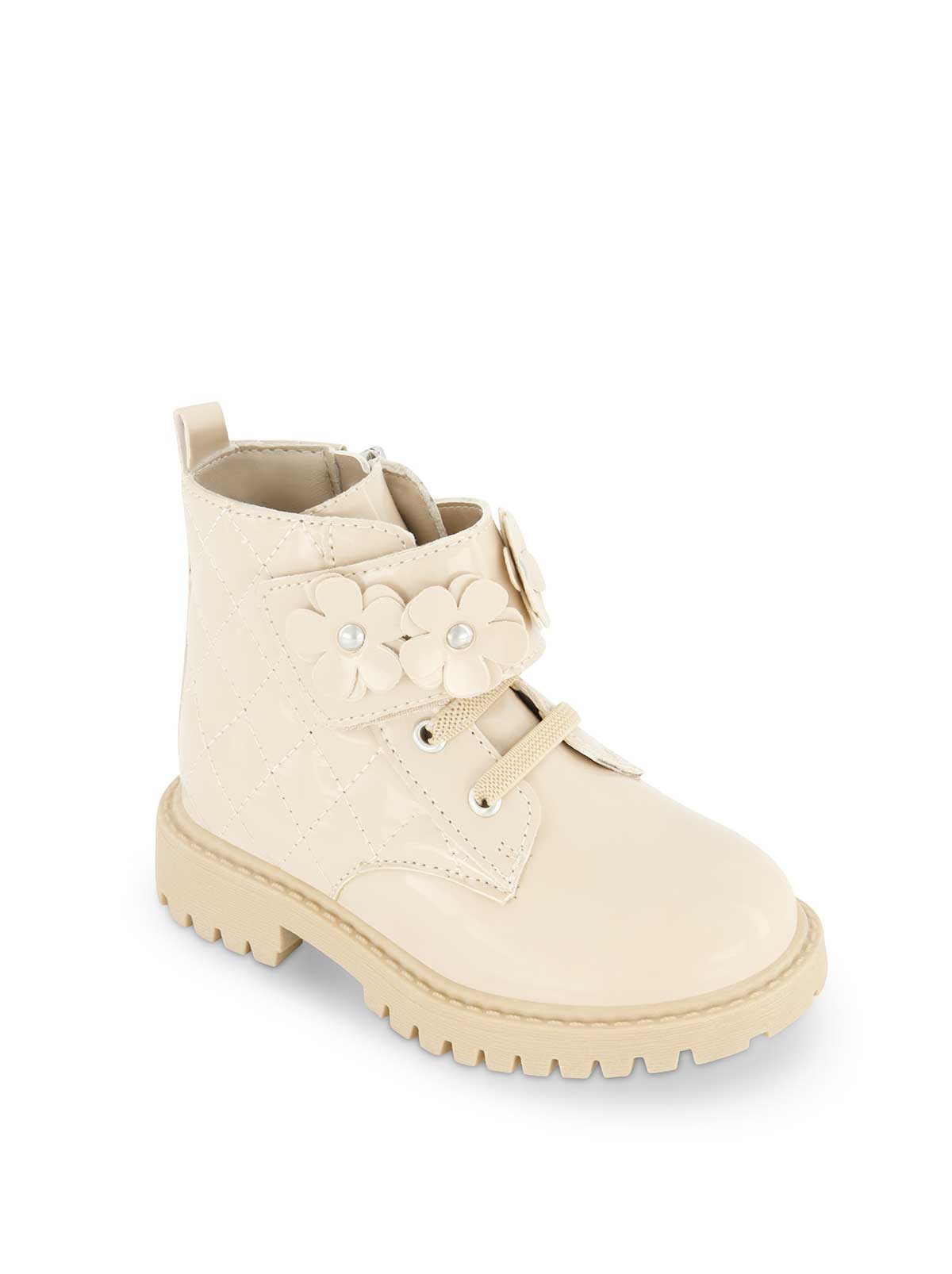 Jessica Simpson Featured - Toddler Daria Flower Moto Boot in Sand