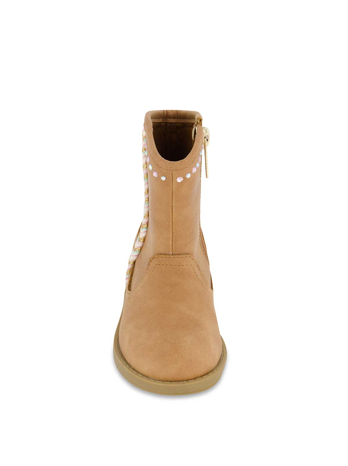 Jessica Simpson Trending - Toddler Layla Stripe Western Bootie in Cognac