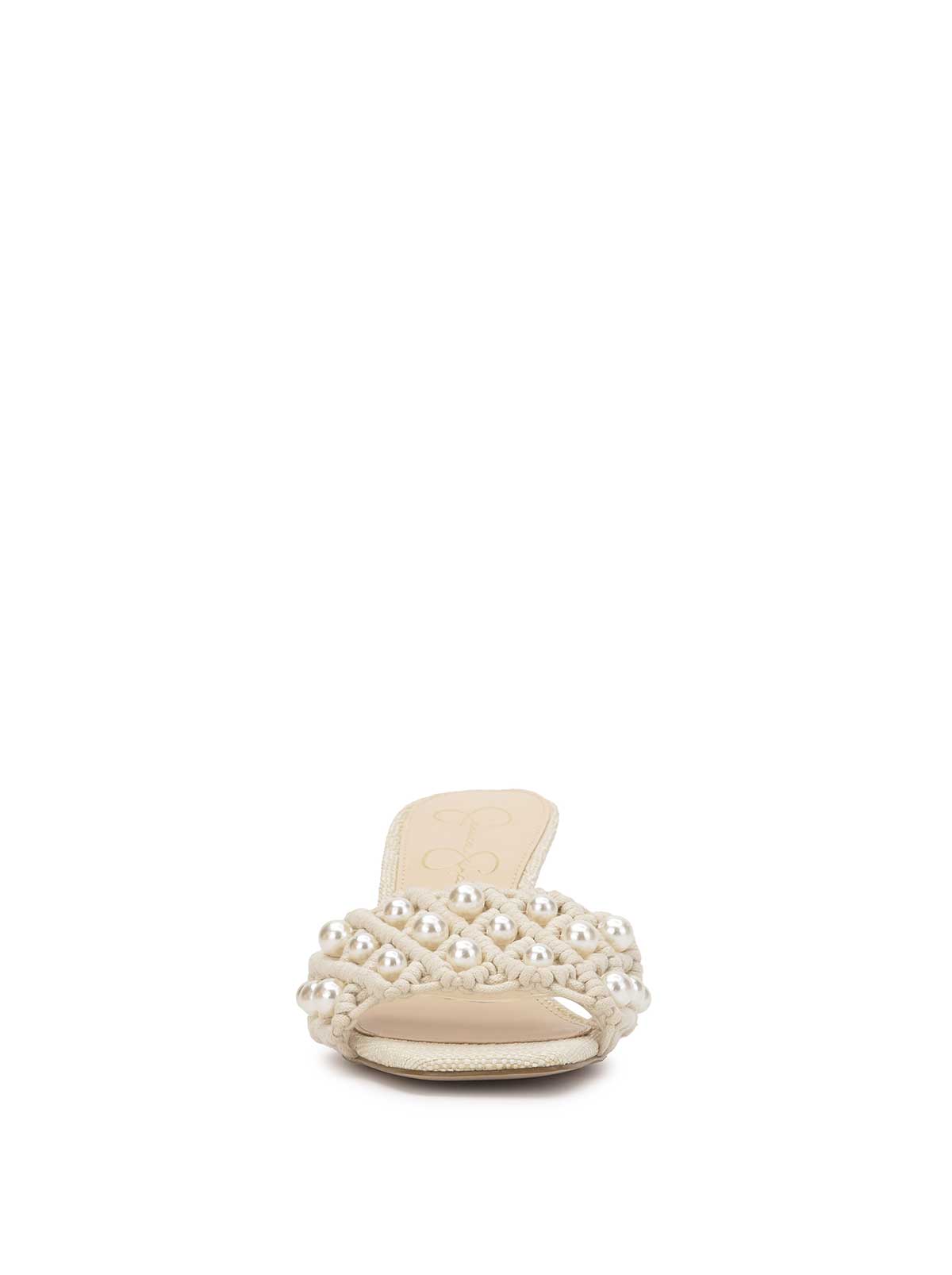 Jessica Simpson Popular - Cameleah Heeled Sandal in Cream