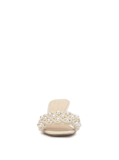 Jessica Simpson Popular - Cameleah Heeled Sandal in Cream