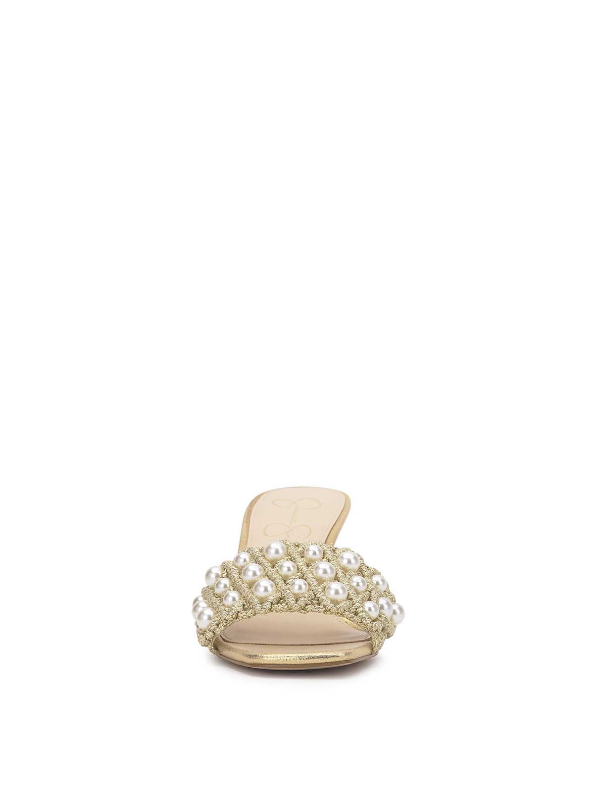 Jessica Simpson Trending - Cameleah Heeled Sandal in Soft Gold
