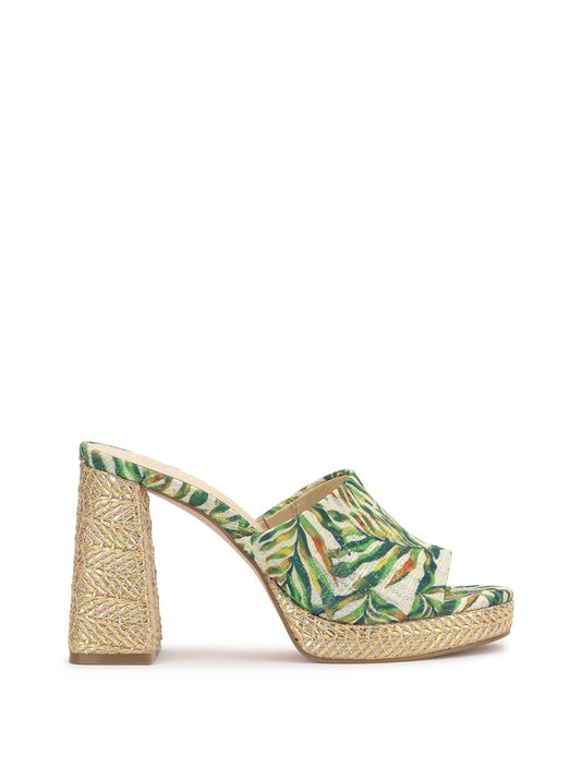 Jessica Simpson Recommended - Kameena Mule Platform in Green Jungle