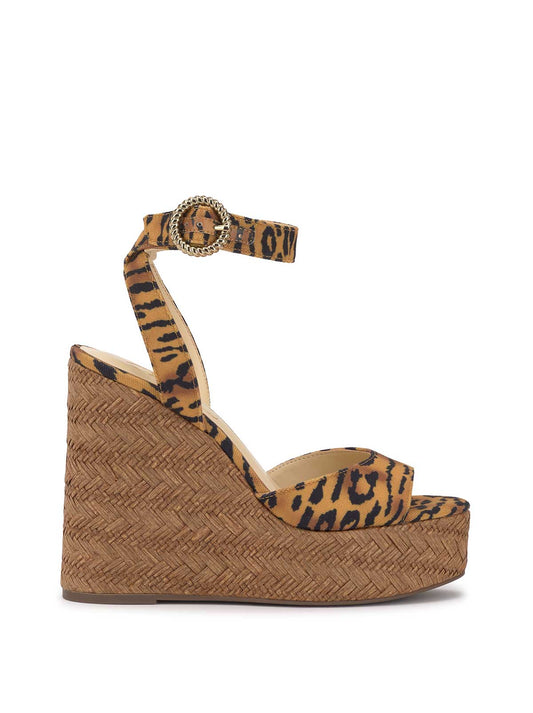 Jessica Simpson Exclusive - Kamindi Espadrille Wedge in Tiger Print