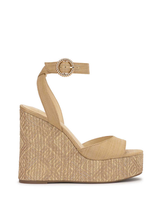 Jessica Simpson Featured - Kamindi Espadrille Wedge in Natural Raffia