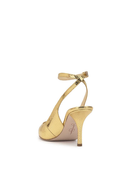 Jessica Simpson Featured - Miriale Pump in Gold