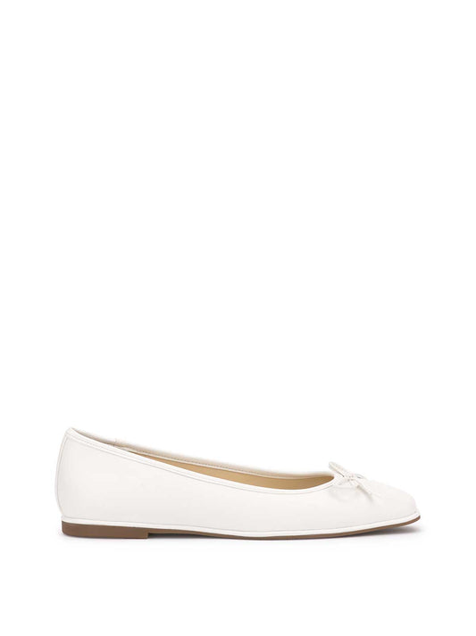 Jessica Simpson Featured - Vayrina Ballet Flat in Bright White
